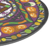 Planche À Découper Trucs et traitements Mandala Glass Cutboard (Coin)