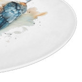 Planche À Découper True Blue Kookaburra, personnalisé (Coin)