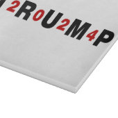 Planche À Découper Trump 2024 Rouge (Coin)