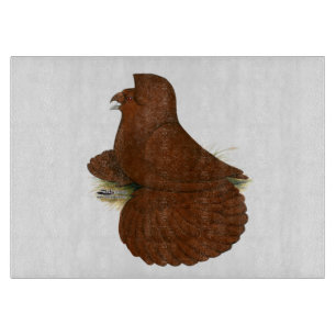 Planche À Découper Trumpeter Pigeon rouge