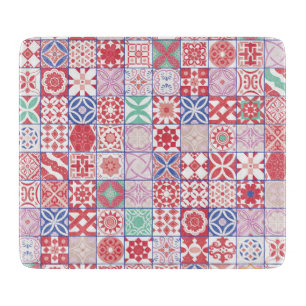 Planche À Découper Tuile rouge marocaine