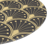 Planche À Découper Tuiles géométriques modernes à linage doré (Coin)