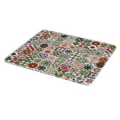 Planche À Découper Tuiles marocaines - vert, noir, rouge (Coin)