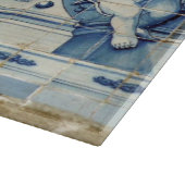 Planche À Découper Tuiles murales portugaises bleues et blanches avec (Coin)