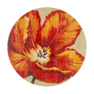 Planche À Découper Tulipe de perroquet I