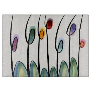 Planche À Découper Tulipes