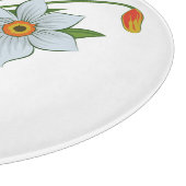 Planche À Découper Tulipes et fleurs de jonquilles (Coin)
