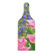 PLANCHE À DÉCOUPER "TULIPES ROSES ET HYACINTHÈQUES DE GRAPE COUPE DE (Devant)