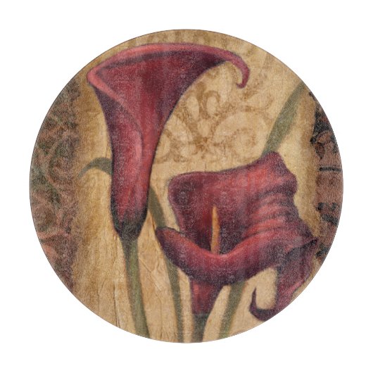 Planche À Découper Tulipes rouges I (Devant)