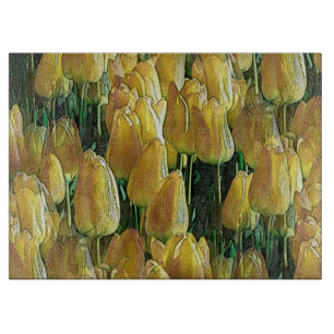 Planche À Découper Tulips Sunshine Yellow