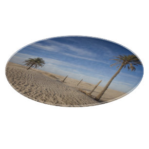 Planche À Découper Tunisie, désert du Sahara, Douz, Grande Dune, aube