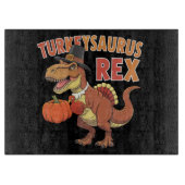 Planche À Découper Turkeysaurus Rex Dab Turkey Dino Toddler Boys (Devant)