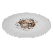 Planche À Découper Turquie Ajouter un texte personnalisé (Coin)