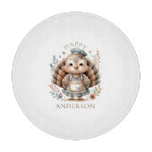 Planche À Découper Turquie Ajouter un texte personnalisé (Devant)