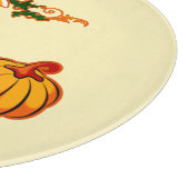 Planche À Découper Turquie et Thanksgiving Citrouille (Coin)