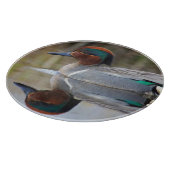 Planche À Découper Turquoise à ailes vertes (Coin)