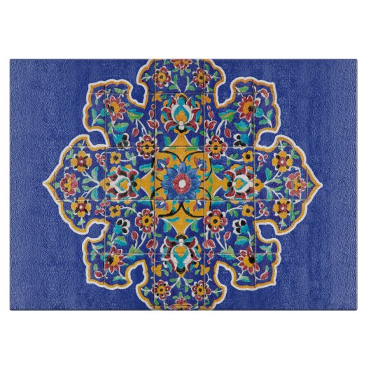 Planche À Découper Turquoise persane (Devant)