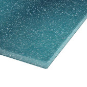 Planche À Découper Turquoise sarcelle agate aqua monogramme ajouter l (Coin)