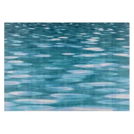 Planche À Découper Turquoise shimmer (Devant)