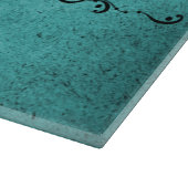 Planche À Découper Turquoise Vintage (Coin)
