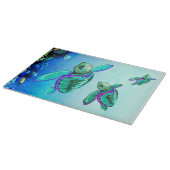 Planche À Découper Turtle Lover Sea Turtailles Danse (Coin)