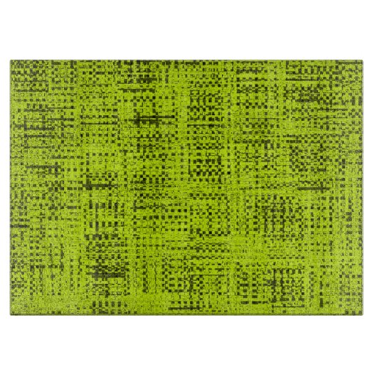 Planche À Découper Tweed Chartreuse (Devant)