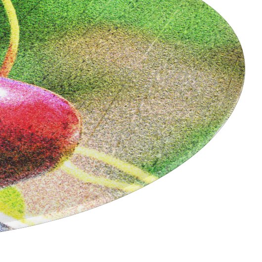 Planche À Découper "Two Cherries Fruit" Belle Photo. Commandez dès ma (Coin)