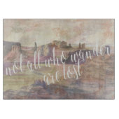 Planche À Découper Typographie d'aventure IV (Devant)