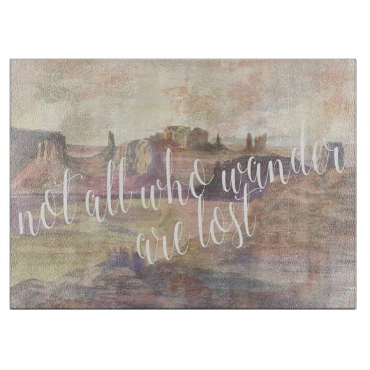 Planche À Découper Typographie d'aventure IV (Devant)