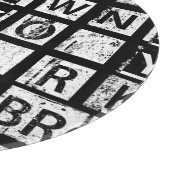 Planche À Découper Typographie grunge de Bronx New York | (Coin)