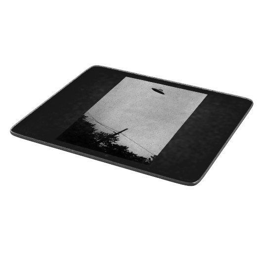 Planche À Découper UFO Alien Extraterrestrial Spacecraft Top Secret (Coin)