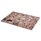 Planche À Découper Ukiyo-e Chat Japonais Vintage : Kuniyoshi (Coin)