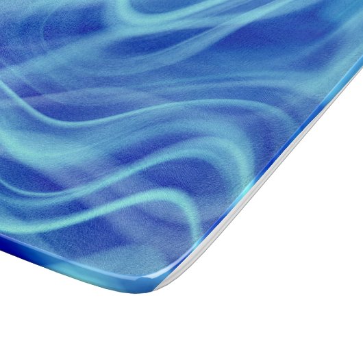 Planche À Découper Un brouillard bleu mystique (Coin)