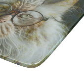 Planche À Découper Un chat très sage. (Coin)