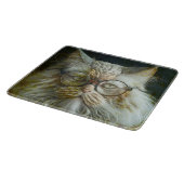 Planche À Découper Un chat très sage. (Coin)