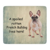 Planche À Découper Un Chien-taureau français pourri Mal Vit (Devant)