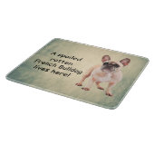 Planche À Découper Un Chien-taureau français pourri Mal Vit (Coin)