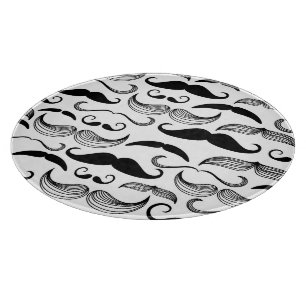 Planche À Découper Un club des messieurs. Motif 2 de moustache