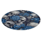 Planche À Découper Un crâne et une série Rose 12 (Coin)