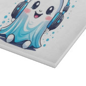 Planche À Découper Un fantôme avec un casque (Coin)