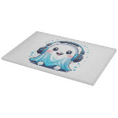 Planche À Découper Un fantôme avec un casque (Coin)