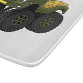 Planche À Découper Un Green Monster truck (Coin)