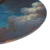 Planche À Découper Un lancement de fusée de fusion rétro à couper le (Coin)