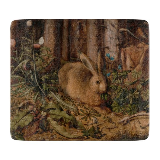 Planche À Découper Un lièvre dans la forêt (par Hans Hoffmann) (Devant)