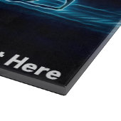 Planche À Découper Un Loup Sur Neige (Coin)