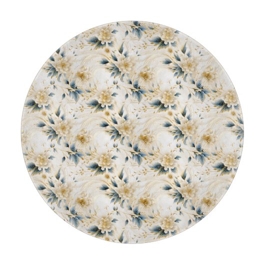 Planche À Découper Un Mariage Floral Series Design 1 (Devant)