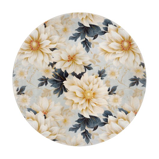 Planche À Découper Un Mariage Floral Series Design 2 (Devant)