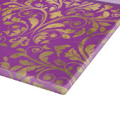 Planche À Découper Un mauve damassé (Coin)