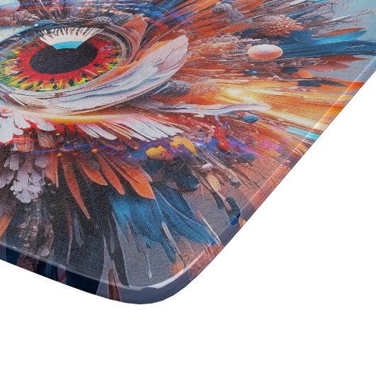 Planche À Découper Un Monde De Merveilles Commence Par La Vision (Coin)