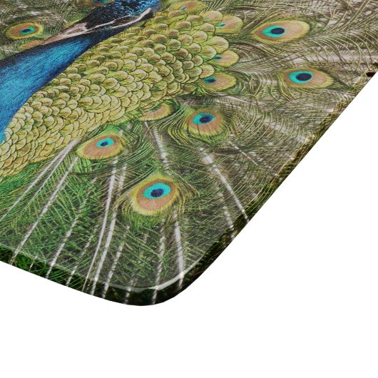 Planche À Découper Un paon caché (Coin)